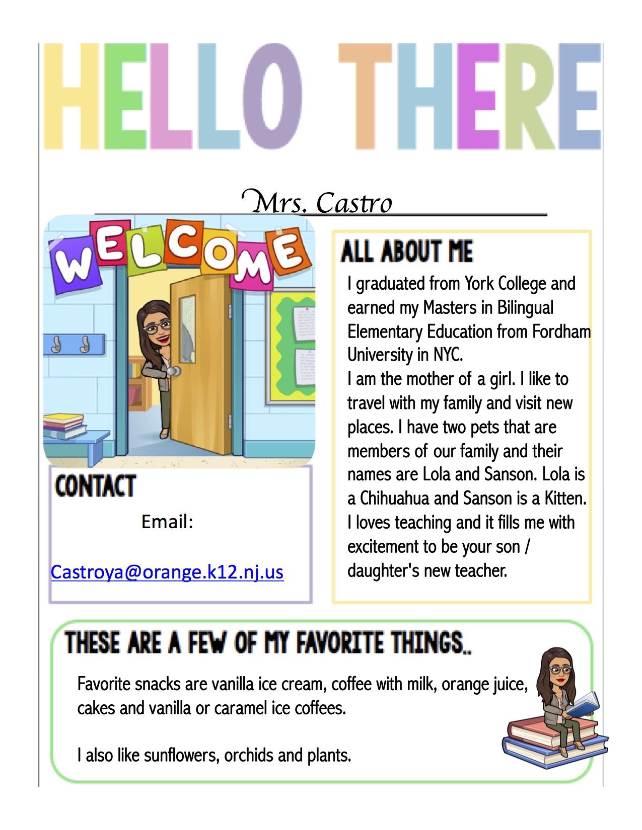 Meet the teacher